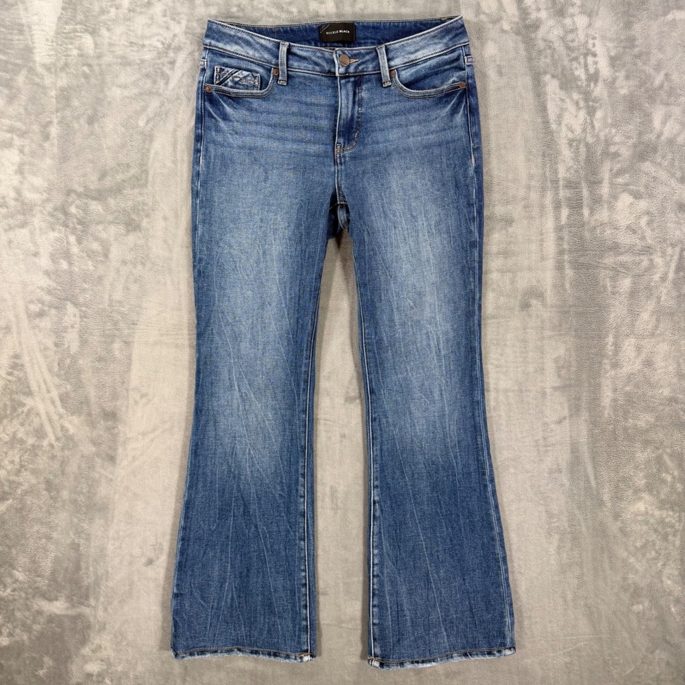 Buckle Black Fit No. 53 Bootcut Jeans Women's 27x30 Blue (Hemmed from 32")